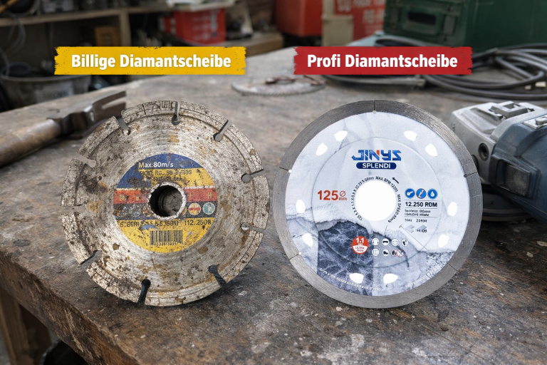 Billige vs Profi Trennscheiben