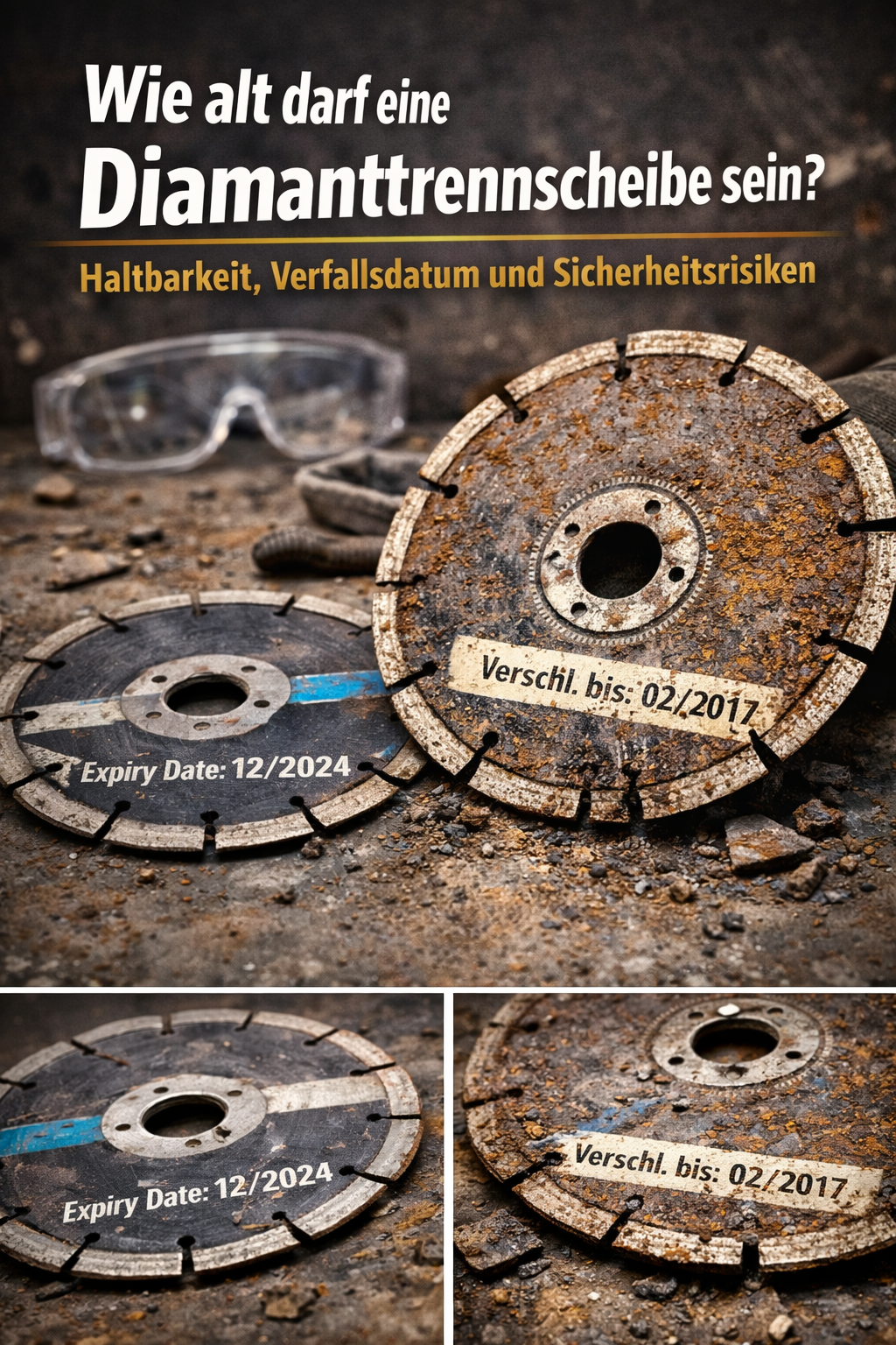 Wie lange sind Trennscheiben haltbar